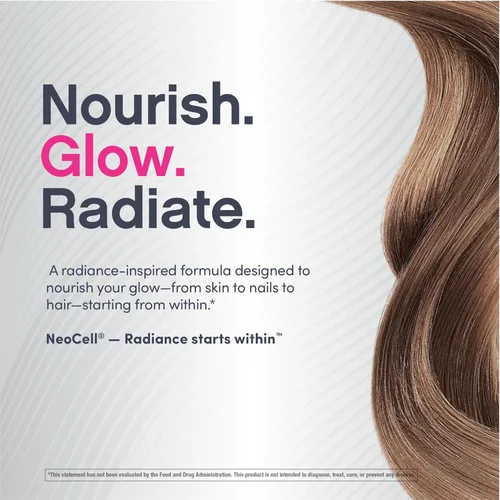 Vista 6 de NeoCell Biotin Complex Hair Skin & Nails 90 cápsulas con péptidos de queratina bioactivos y ácido alfa lipoico Fórmula con infusión