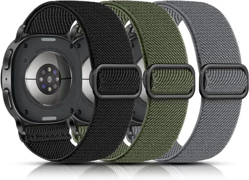 Vista 29 de Lerobo Elastic Bands Compatible with Samsung Galaxy Watch 8 7 6 5 4 40mm 44mm/Galaxy Watch 8 Classic 6 4 Classic 43mm 47mm 42mm 46mm/5 Pro Band