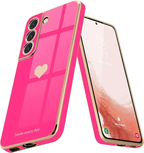 Vista 73 de Teageo para Samsung Galaxy A15 4G 5G Funda para mujeres y niñas, diseño de corazón de amor, lujoso brillo, cubierta trasera suave, parachoques