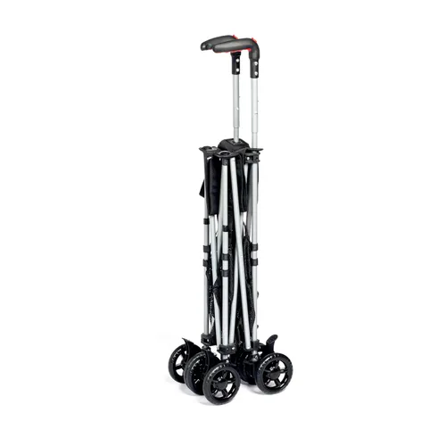 Vista 2 de Strolyy Portabebés universal para asiento de automóvil. Añade ruedas a cualquier asiento de automóvil. Compacto y ligero. Se adapta a todas partes.