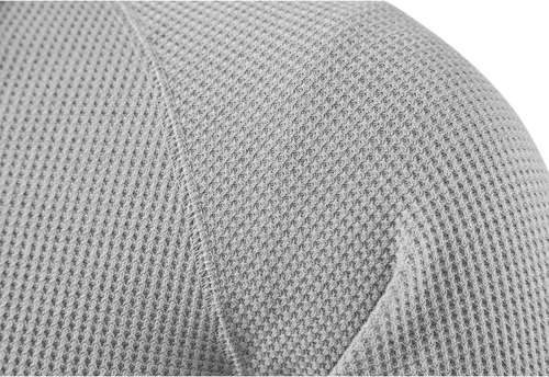 Vista 5 de LOCALMODE Camisetas casuales de manga larga con cuello redondo para hombre de Waffle Henley