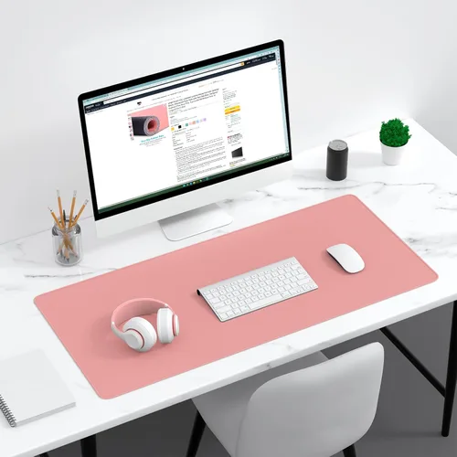 Vista 94 de Dapesuom Alfombrilla grande para mouse, alfombrilla de mouse para juegos extendida con bordes cosidos, alfombrillas de escritorio de tamaño completo