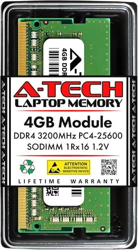 Vista 13 de A-Tech 4 GB de RAM para portátiles Acer Nitro 5 DDR4 2400MHz SODIMM PC4-19200 (PC4-2400T) módulo de actualización de memoria