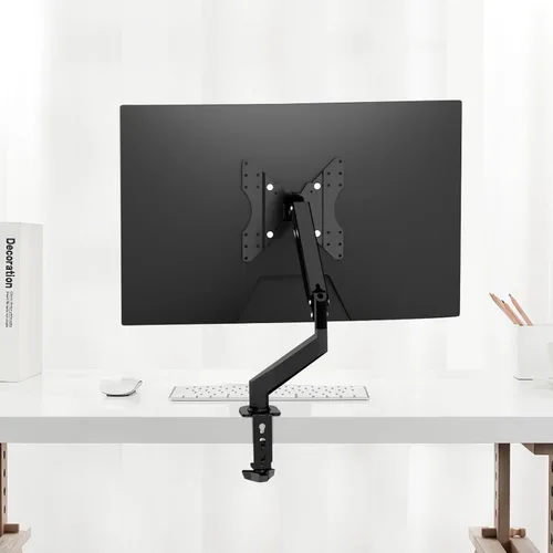Vista 6 de Pholiten Adaptador ajustable de placa de conversión VESA para brazo de Montaje en pared, panel de extensión VESA, dimensiones convertibles Negro