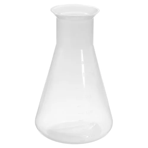 Vista 9 de PATIKIL Erlenmeyer Frasco de plástico de 1.7 fl oz, 1 paquete de frasco cónico de boca ancha para laboratorio, transparente