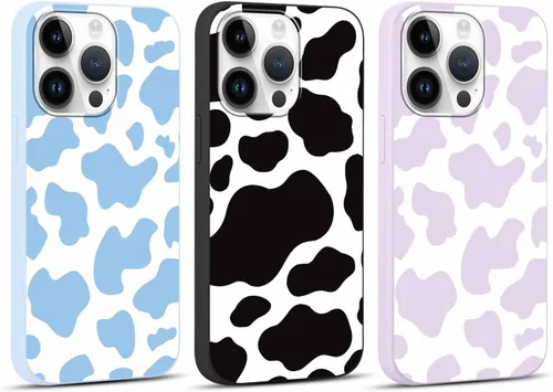 Vista 33 de Paquete de 3 Lindas Fundas con Estampado de Guepardo para iPhone 7/8/SE 2020/SE 2022 de 4.7", Fundas de Diseño Estético de Leopardo de Silicona