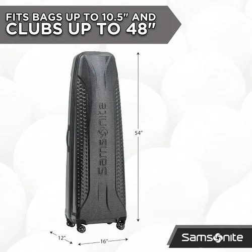 Vista 5 de Samsonite Tour Pro Golf Hard Case Travel Bag Matriz azul