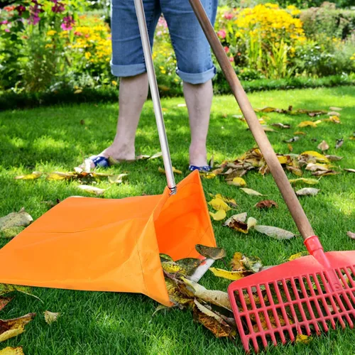 Vista 2 de Agarrador de basura resistente al viento con recogedor de basura de 33.07 x 20.07 x 12.20 pulgadas, herramienta de recolección de basura