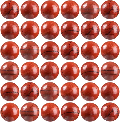 Vista 15 de 100 piezas de cuentas de piedra natural de 6 mm, turquesa africana redonda, cuentas sueltas de gema con cordón elástico para hacer pulseras