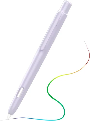 Vista 19 de Moko Funda protectora compatible con Apple Pencil Pro, Apple Pencil de 2ª generación, funda protectora retráctil para Apple Pencil con clip, funda