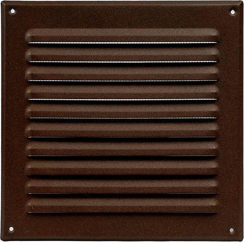 Vista 9 de Rejilla de ventilación cuadrada, medida interior de 3 x 10 pulgadas, rejilla de ventilación de aire de metal blanco, uso interior/exterior, medida