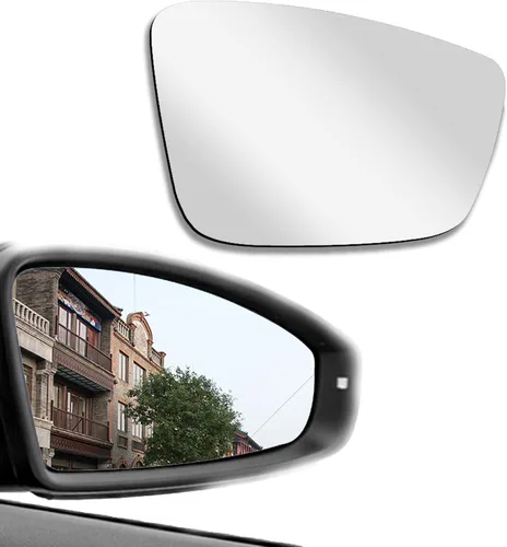 Vista 8 de Reemplazo de vidrio de espejo lateral del conductor izquierdo con calefacción para 2011 2012 2013 2014 2015 2016 2017 2018 Volkswagen VW Passat