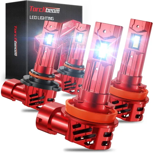 Vista 19 de Torchbeam Bombillas LED 9005/H11, paquete de 4