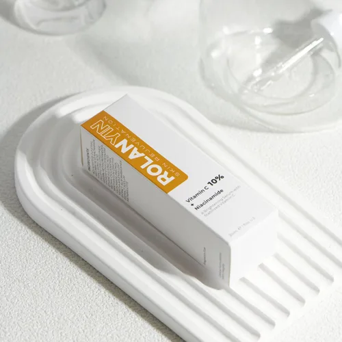 Vista 5 de ROLANYIN Vitamina C 10% + suero de niacinamida y ácido hialurónico + crema de retinol