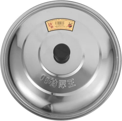 Vista 8 de DECHOUS Tapa universal para sartén, acero inoxidable, plata, se adapta a menos de 13 pulgadas (diámetro 13.0 in), redonda, tapa de olla