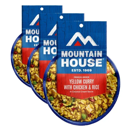 Vista 32 de Mountain House Arroz Frito con Pollo Comida Deshidratada para Mochileros y Camping Sin Gluten 2 Porciones