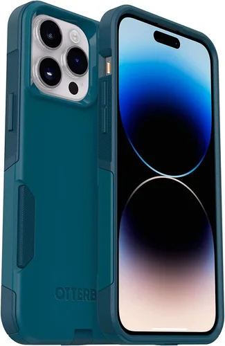 Vista 11 de OtterBox iPhone 14 Pro Max (Solo) - Estuche de la Serie Commuter - Negro - Delgado y Resistente - Apto para Bolsillo - con Protección de Puertos
