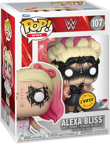 Vista 3 de ¡Funko Pop! WWE: Alexa Bliss - Wrestle Mania 37 con Chase (los estilos pueden variar)