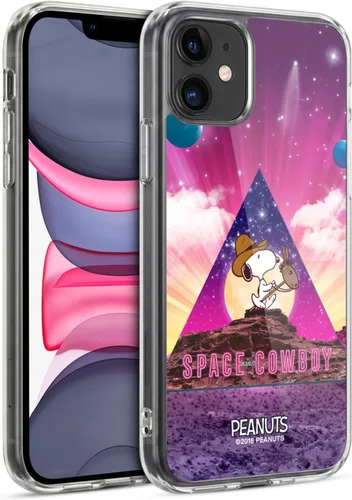 Vista 93 de Head Case Designs Funda de gel con licencia oficial de Peanuts Nebula Cactus Needles Snoopy Space Cowboy [protección de grado militar] compatible