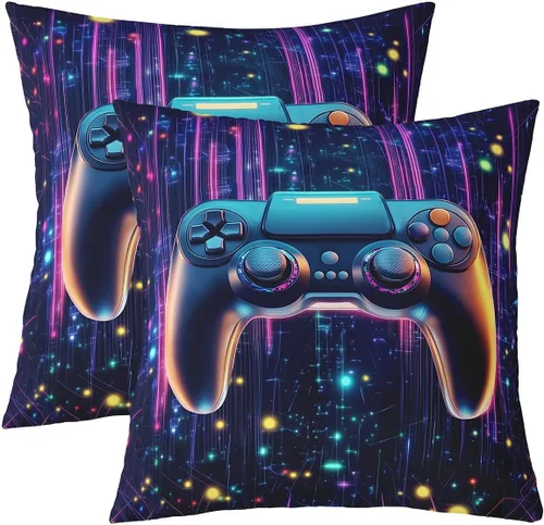 Vista 34 de Guitar Print Double Sides Print Pillow Covers 16"x16",Music Themed Bass Instruments Pillowcase Soft Square Cushion Cases,Rustic Music Score Note