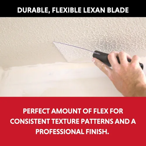 Vista 4 de Cuchillo para paneles de yeso de 5 pulgadas - Advance Equipment MFG Co. Hoja Lexan duradera y flexible para paneles de yeso, EIFS, acabados