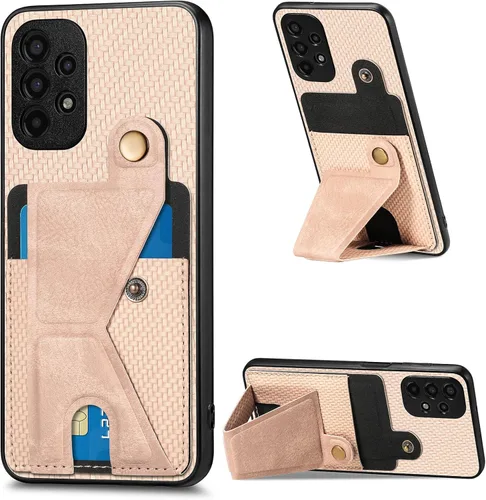 Vista 129 de Funda para Oppo K10x / OnePlus Nord CE 2 Lite 5G Funda para Realme 9 5G / 9 Pro / Q5 / V25 Funda de piel sintética con ranuras para tarjetas