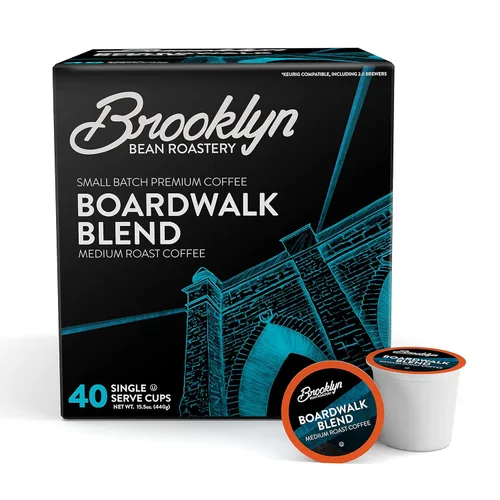 Vista 21 de Brooklyn Beans - Cápsulas de café gourmet Coney Island Caramel