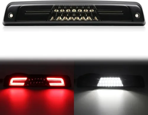 Luz de freno LED de reemplazo para tercera luz para Ram 1500 1994-1997 y 1999-2001 / Ram 2500 3500 1994-1997 y 1999-2002, luz de carga de alto lente