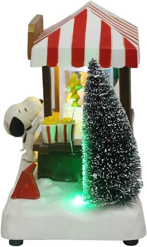 Vista 5 de Kurt Adler 7-Inch Battery-Operated Peanuts© LED Musical Table Piece