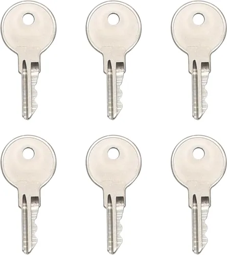 Vista 2 de CH751 - 6 llaves universales para caravana 751CH compatibles con cerraduras de remolque, compartimento de caravana, compartimento de carga