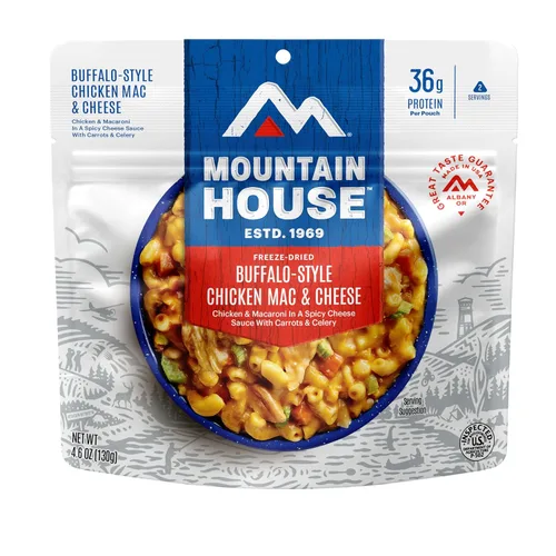 Vista 44 de Mountain House Pasta Primavera Comida liofilizada para mochileros y camping Vegetariana 2 porciones