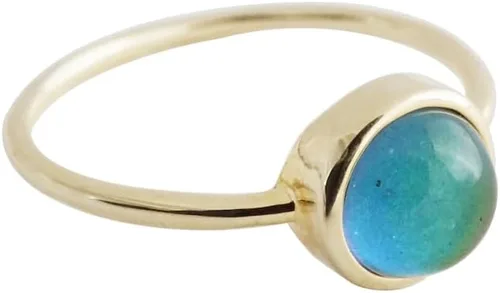 HONEYCAT Anillo de humor en oro, oro rosa o plata Talla 4, 5, 6, 7, 8, 9, 10,11 Joyería minimalista y delicada