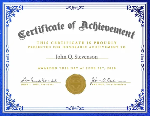 Vista 8 de Papel de certificado profesional de 8.5 x 11 pulgadas para impresión, papel de diploma, papel de certificados de premio, 80 libras, 15