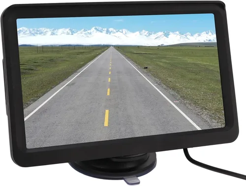 Vista 5 de 7 Inch High Definition Reverse Parking Monitor and Rearview Camera System for RV, Trailer, Truck, and Van, 170 Degree Wide Angle, IP68, Night