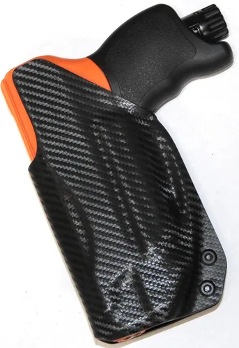 Vista 5 de REVKEL - Funda Kydex personalizada IWB/AIWB CCW para pistola de bolas de pimienta compacta UMAREX HDP 50. Hecho a mano en Texas, EE. UU. Pistola