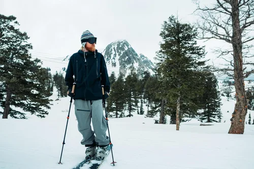 Vista 5 de Goode Bastones de senderismo Carbon Peak Backcountry, 15.10 oz, rango de altura de 25-54 pulgadas, ajustable en 2 etapas