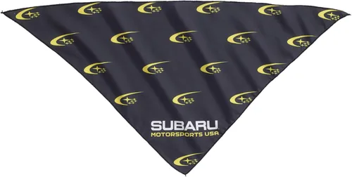 Subaru Motorsports USA - Bandana grande para mascotas Sti Crosstrek Ascent Forester WRX Impreza Legacy Outback BRZ Boxer Turbo