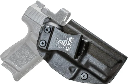 Vista 25 de CYA Supply Co. - Fundas IWB Black Optics Ready - Múltiples ajustes - Propiedad de veteranos - Fabricado en Estados Unidos