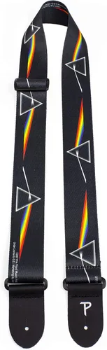 Vista 6 de Perri's Leathers Ltd. - Correa de guitarra - Poliéster - Producto oficial - Pink Floyd Dark Side of the Moon - para guitarras