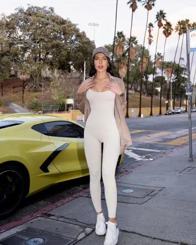 Vista 3 de OQQ Monos de yoga para mujer, de una pieza, acanalados, de manga corta, para ejercicio