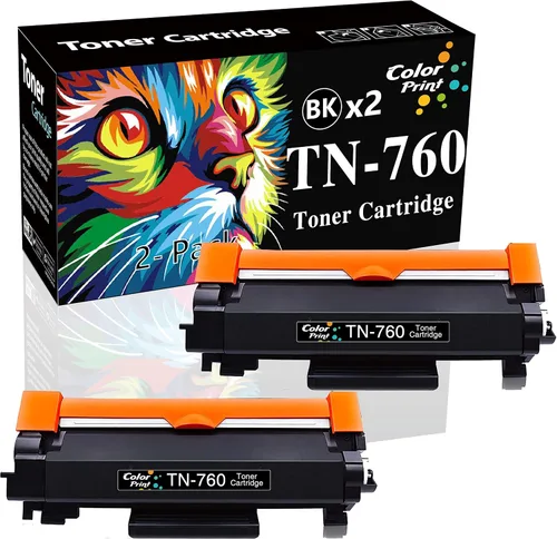 Cartucho de tóner compatible TN 760 de repuesto para Brother TN760 TN-760 TN730 TN770 para DCP-L2550DW HL-L2350DW HL-L2390DW HL-L2395DW HL-L2370DWXL
