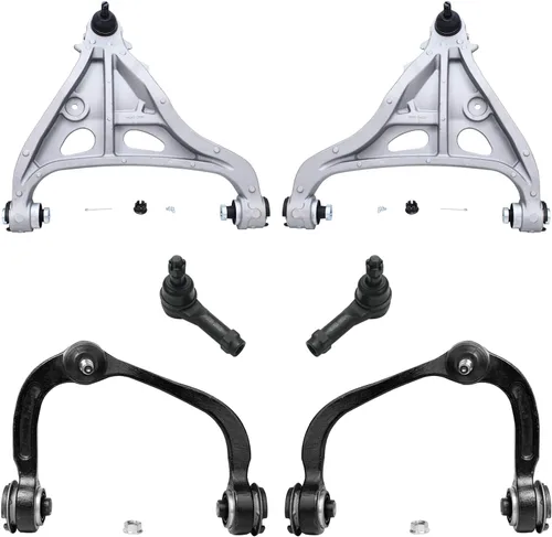 Vista 48 de Detroit Axle - Kit de brazos de control delanteros para Chevy GMC Silverado Sierra 1500 Avalanche Yukon Tahoe Escalade ESV EXT, 2 brazos de control