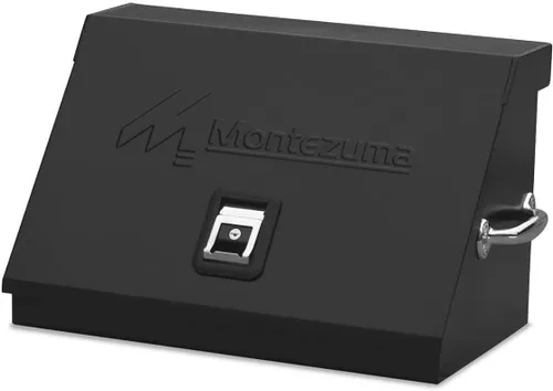 Vista 2 de Montezuma – SM200B – Caja de herramientas portátil TRIÁNGULO de 22.5 pulgadas – Construcción de acero resistente – Caja de almacenamiento métrica