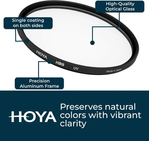 Vista 4 de Hoya Filtro protector UV HD3 de 3.228 in - Nano revestimiento ultra duro