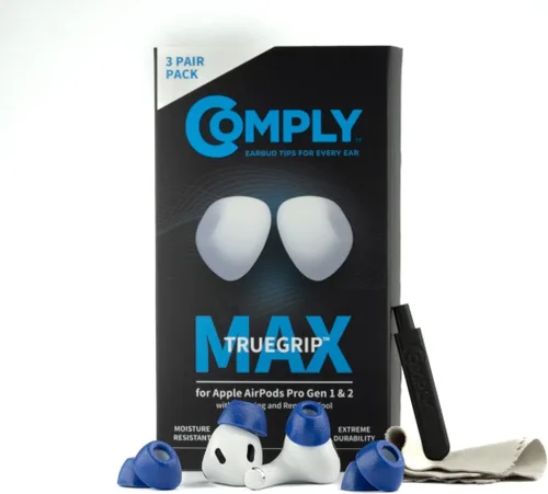 Vista 14 de Almohadillas de espuma viscoelástica Comply de repuesto para auriculares Apple AirPods Pro 1 y 2 Comodidad máxima, ajuste seguro, aislamiento