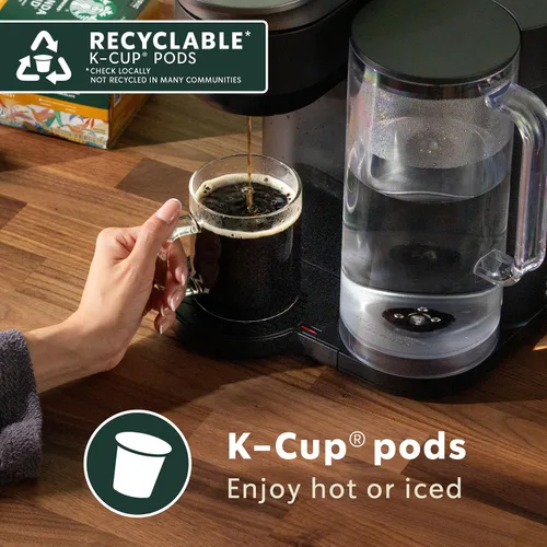 Vista 3 de Starbucks Cápsulas de café K-Cup, café caliente o helado de tostado medio, mezcla de casa descafeinada, 40 cápsulas Keurig