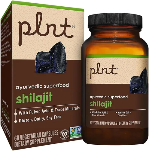 Shilajit - Superalimento ayurvédico con ácido fúlvico y oligominerales (60 cápsulas)