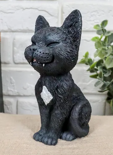 Vista 6 de Ebros Sinister TeeHee Pets Grinning - Figura coleccionable de gato negro de 4 pulgadas de alto