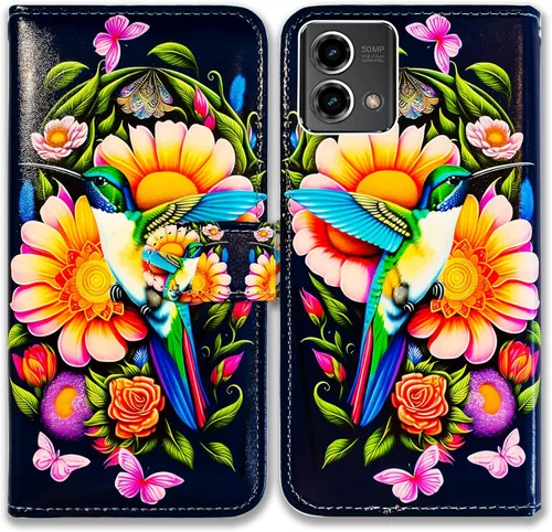 Vista 28 de Bcov Funda para Moto G Stylus 5G 2023, funda de piel con tapa y ranura para tarjetas y soporte para Motorola Moto G Stylus 5G 2023