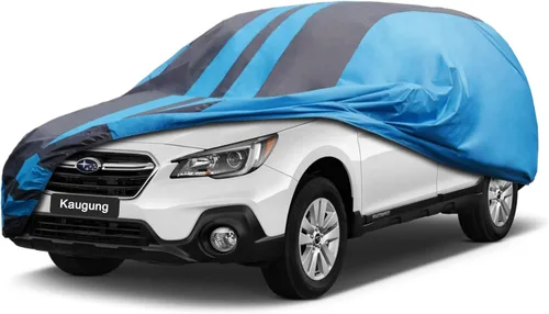 Vista 37 de Kaugung - Funda para auto impermeable de ajuste personalizado para Ford Mustang (1993-2025), cubierta exterior completa para automóviles, ligera